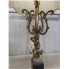 Image 2 : 2 Table Lamps with Shades 21'' + 30'' Tall