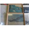 Image 3 : Various Airplane Photos: Framed Military Plane , 
