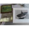 Image 6 : Various Airplane Photos: Framed Military Plane , 