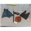 Image 1 : 2 Pairs of Flippers , Snorkel Tube, Eye Goggles, Cooper Left Handed Glove