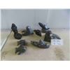 Image 1 : 8 Soapstone / Soapstone-Like Figures