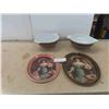 Image 1 : 2 Pyrex Mixing Bowls, 2 Pepsi Cola Oval Trays