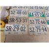 Image 3 : 13 Semi License Plates