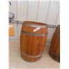 Image 2 : 2 Barrel End Tables/Stands 23'' Tall x 15'' Across the Top