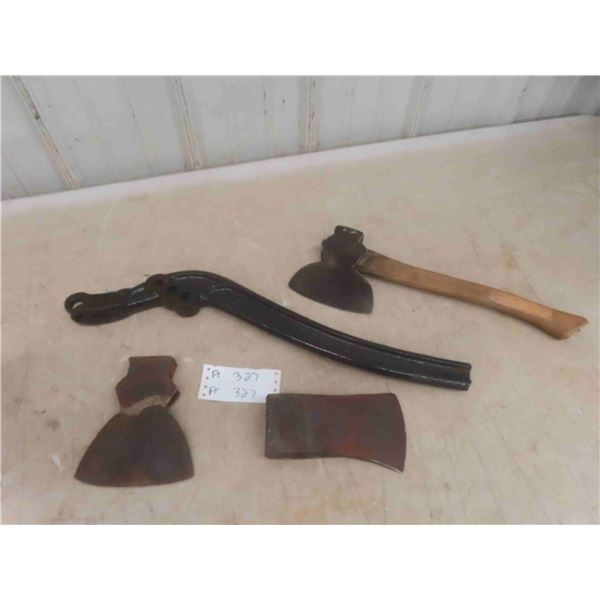 Hatchet, Axe Head, Well Pump Handle