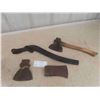 Image 1 : Hatchet, Axe Head, Well Pump Handle