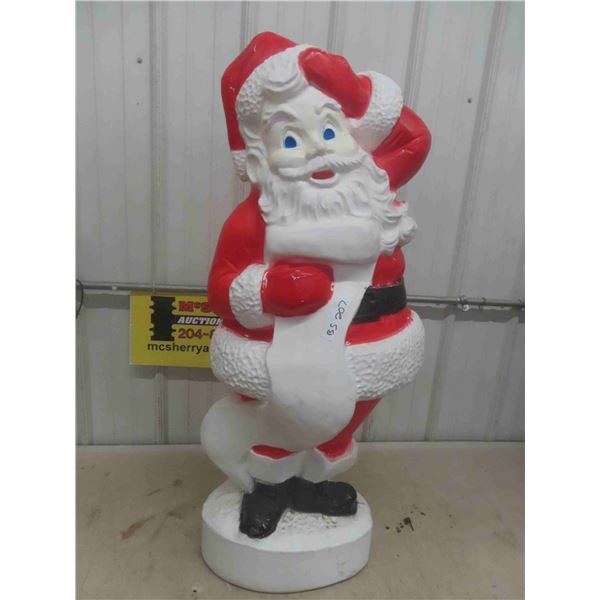 Santa Claus Blow Mold 44'' Tall