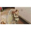 Image 8 : Vintage Gliding Horse 36'' x 15'' x 33 1/2'' 
