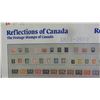 Image 5 : Stamp Collection, 2 Poster Boards 'Reflections of Canada' 1851-1951 & 