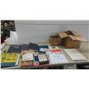Image 1 : Various Stamp Collector Books (Mostly Empty) , Boxes of Stamps & More