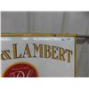 Image 3 : Vintage Pratt + Lambert Paint and Varnish Porcelain 2 Sided Sign 28'' x 