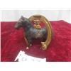 Image 2 : Cast Good Luck Horse Bank Mfg. Arcade Toys 4'' x 3'' x 2 1/2''