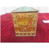 Image 2 : The Queens House Tin Bank 3 1/2'' x 4'' x 2 1/2'' 