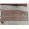 Image 3 : Minneapolis Threshing Machine Casting, Metal Champion Grader Tag , 
