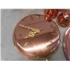 Image 3 : Copperware : Clock, Tea Pots, Plate, Cake Pans Molds, Cups 