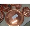 Image 7 : Copperware : Clock, Tea Pots, Plate, Cake Pans Molds, Cups 