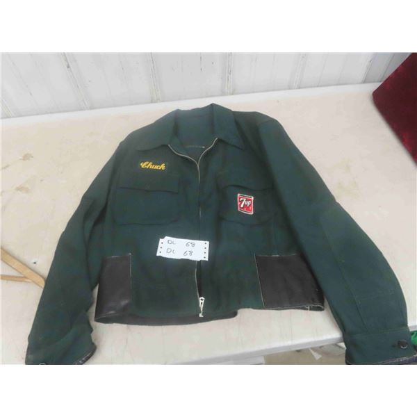 Vintage 7UP Mens Delivery Jacket
