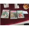 Image 2 : 3 Lassie Little Big Books , Lassie Vase & Set of Book Ends