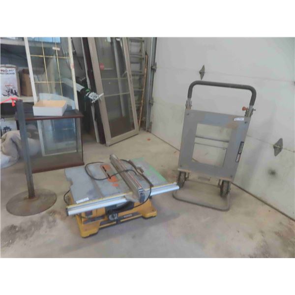 Ridgid Table Saw with Jobsite Stand
