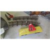 Image 1 : Vintage Doepk Ride on Train Jigger with Hand Crank Travel & (8) 62'' 