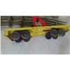 Image 6 : Vintage Doepk Ride on Train Jigger with Hand Crank Travel & (8) 62'' 