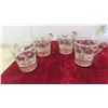 Image 5 : Vintage 7 Piece Gold Greek Key Turquoise Pine Cone Pattern Set 