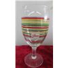 Image 8 : 3 Dairy Queen Tall Glasses, 6 Fiesta Striped Glasses 