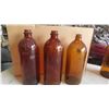Image 3 : 8 Vintage Bottles: Javex, Turpentine, Plus