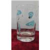 Image 3 : Atomic Teal Juice Glasses, Brandy Snifter, 2 Coffee Mugs, Vintage Blue