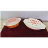 Image 2 : 7 Pieces Pyrex Casserole Friendship Patterm Dish Set