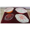 Image 3 : 7 Pieces Pyrex Casserole Friendship Patterm Dish Set