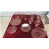 Image 1 : 11 Pieces Pink Depression Glass 