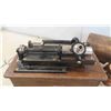 Image 5 : Antique Edison Home Phonograph with Reproducer -Not Working, No Horn