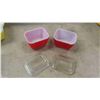 Image 3 : 8 Piece 1950s Refrigerator Set with Lids