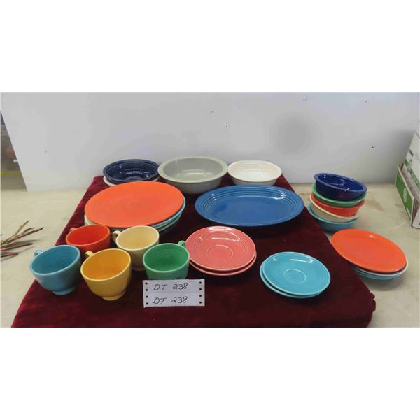 30 Pieces Vintage Fiestaware