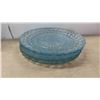 Image 2 : Anchor Hocking Saphire Blue Bubble Dinnerware Place Setting for 6 , 