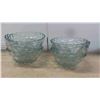 Image 4 : Anchor Hocking Saphire Blue Bubble Dinnerware Place Setting for 6 , 