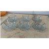 Image 8 : Anchor Hocking Saphire Blue Bubble Dinnerware Place Setting for 6 , 