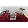 Image 1 : 3 Vintage Glass Coffee Pots 