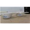 Image 4 : 7 Pieces of Corningware Includes Casserole Dishes with Lids, Loaf, 