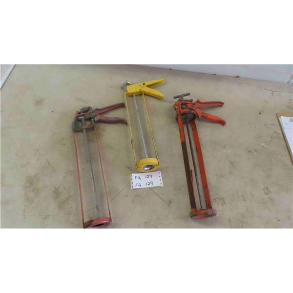 3 Extra Large Caulking Guns