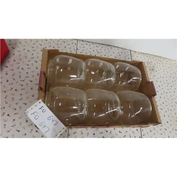 6 Lantern Glasses