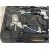 Image 3 : Mastercraft Air Tool Set : 1/2'' Impact, 3/8'' Ratchet, Chisel, Die Grinder , 
