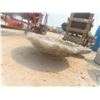 Image 3 : 2 Garden Stone Bases 12'' + 14'' , Concrete Fountain Top 26'' x 8'' , Bird Bath 