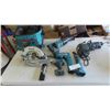 Image 1 : Makita Cordless 9.6 Volt 5 Piece Tool Set with 1 Battery, Power