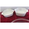 Image 2 : 7 Pieces Corningware Dishes with Lids, Anchor and Pyrex 