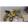 Image 1 : 5 Dewalt Power Tools : Circular Saw, Reciprocating Saw, Drywall