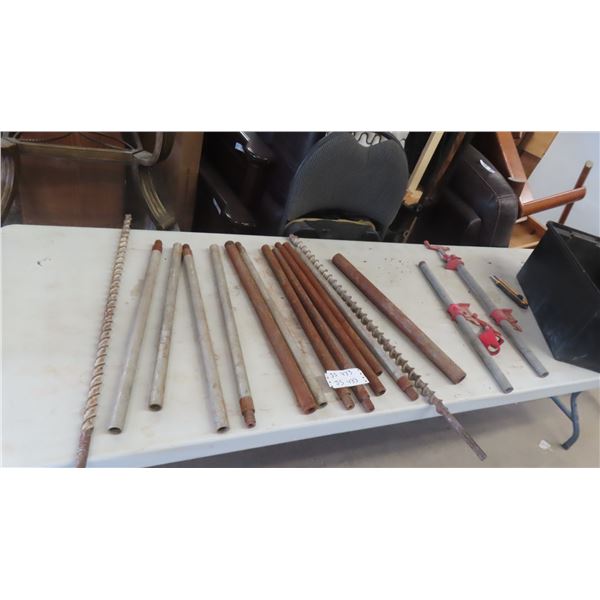 Jack Hammer Bits, Threader Extensions, Pipe Clamp
