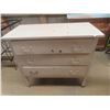 Image 1 : Painted 3 Drawer Dresser 32'' x 36'' x 17 1/2''