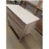Image 2 : Painted 3 Drawer Dresser 32'' x 36'' x 17 1/2''